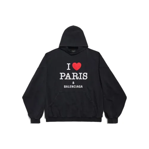 Balenciaga FW24 Свитшот Loose Fit Unisex Black