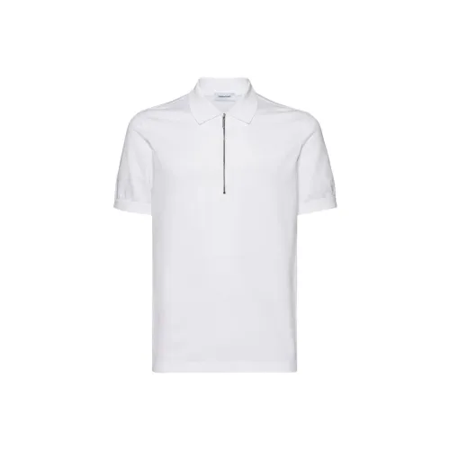 Ferragamo Поло Мужское Белое