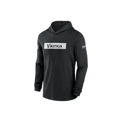 Nike NFLDri Форма FW24 Minnesota Vikings Sideline Толстовка Мужская Черная