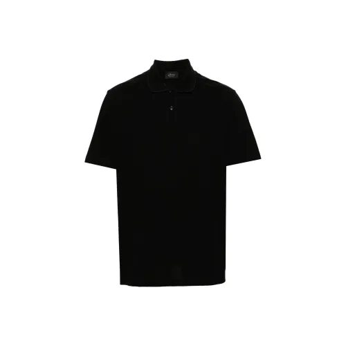 Brioni Мужская черная поло