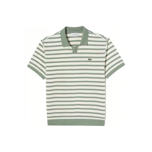 LACOSTE Collaboration Светло-зеленая Мужская Поло