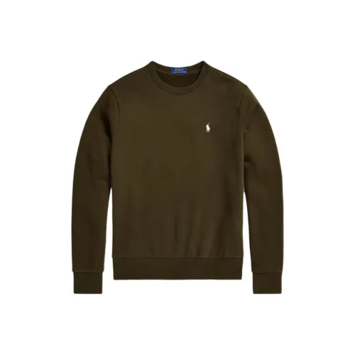 Polo Ralph Lauren FW24 Свитшот Мужской Темный Лодин Зеленый