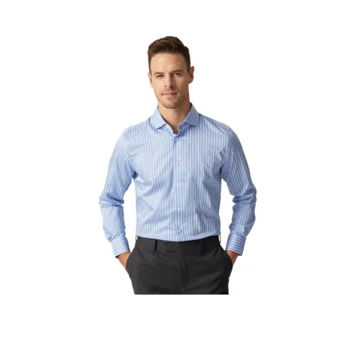 DANIEL HECHTER Рубашка Мужская Небесно-Синий