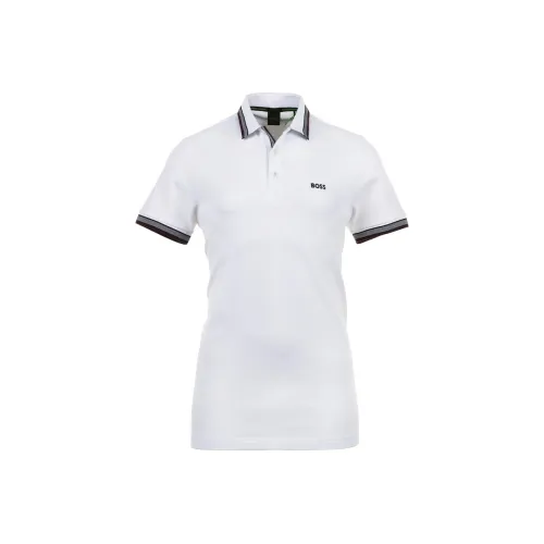 Hugo Boss Поло Мужское Белое