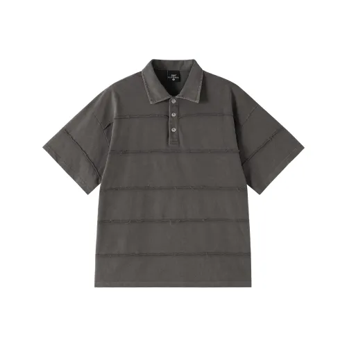 PILOTDRAGON Поло Унисекс Серый