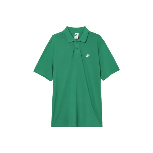 Nike Club Polo Мужской Зеленый