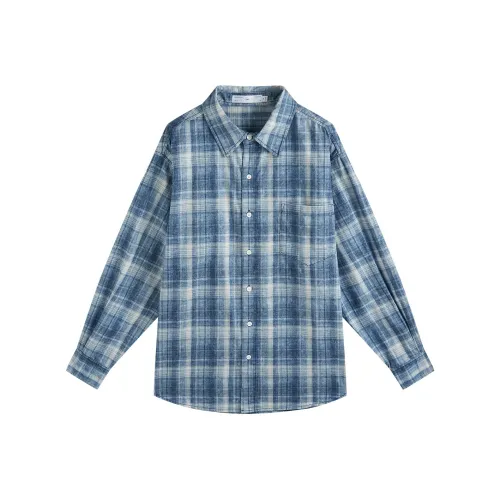 FUN Blue Men's Shirts