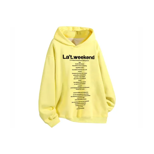 LA'T.WEEKEND Унисекс Свитшоты