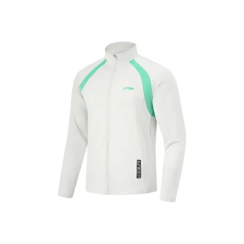 LINING CBA Collection Professional Basketball Collection Толстовка Мужская Светло-Лаймовая