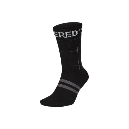Jordan 1 Pack Black Unisex Mid Calf Sock
