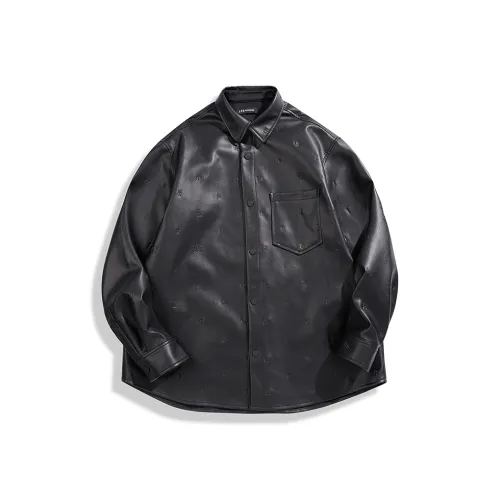 PEACEBIRD MEN Черный, Партия 1 Мужские Рубашки