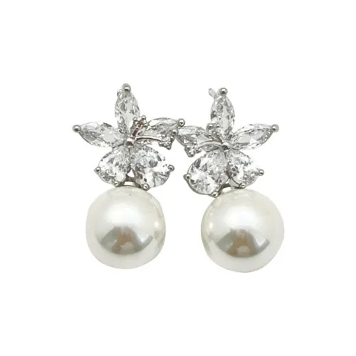 SHUANGSHENGLIAN Серьги из меди и сплава женские