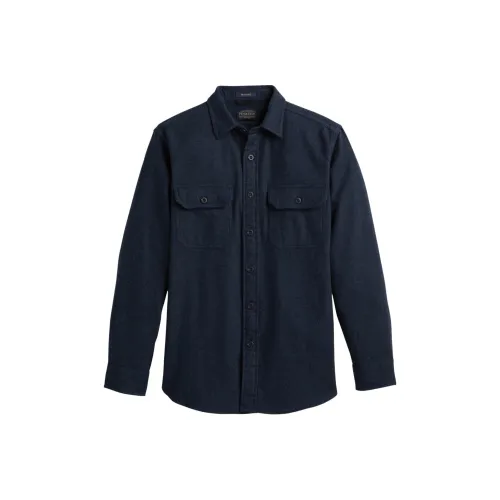 Pendleton Мужская рубашка морского синего цвета