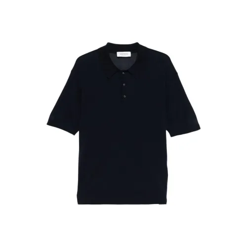 LANEUS Blue Men's Polo