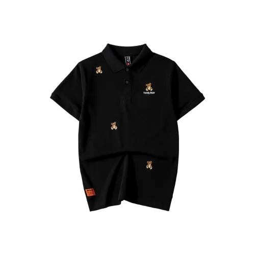 DABAISHA Черная мужская поло