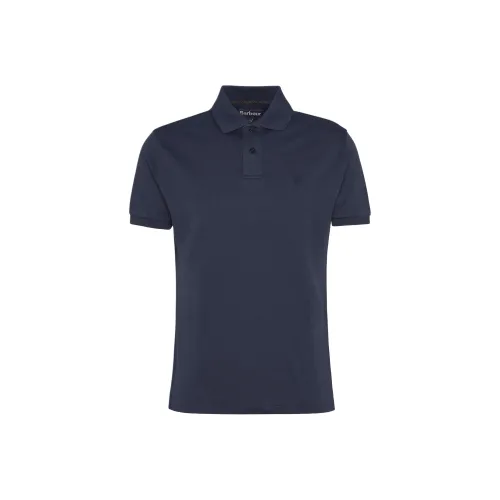 BARBOUR Мужская поло морской синий