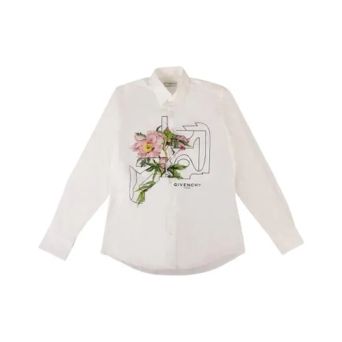 Givenchy Белые Мужские Рубашки