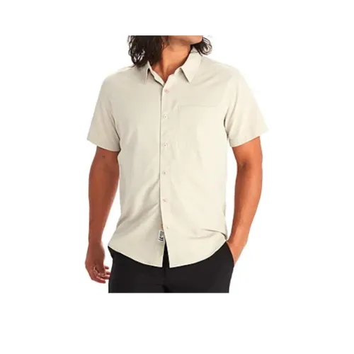 Marmot Серый Белый Мужские Рубашки