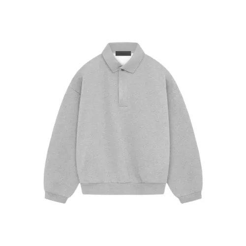 Fear of God ESSENTIALS Light Photinia Gray/Light Melange GREY Мужская Поло