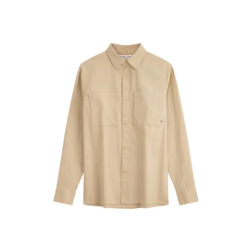 Calvin Klein Rae Хаки Мужские Рубашки