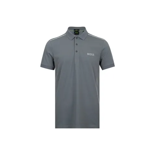 Hugo Boss Поло Мужское Серое