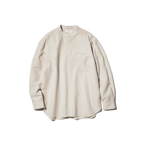 UNIQLO Бежевые Унисекс Рубашки