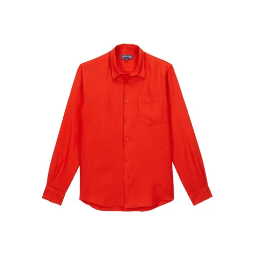 VILEBREQUIN Red Мужские Рубашки