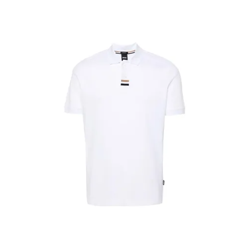 Hugo Boss Поло Мужское Белое