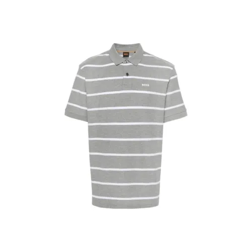 Hugo Boss Поло Мужское Серое