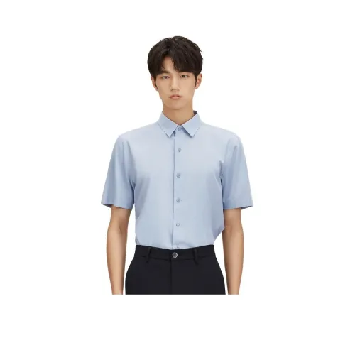 ZIOZIA Синий Мужская Рубашка