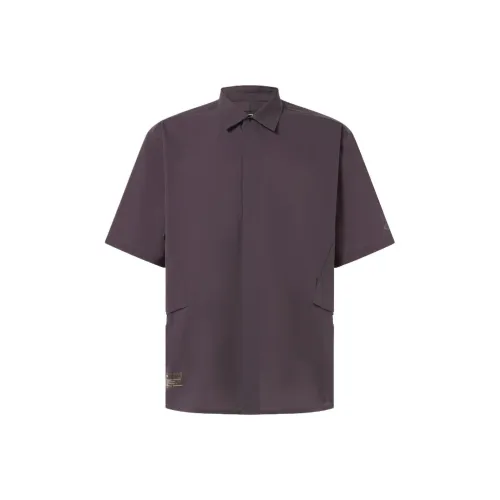 Oakley Fgl Ap SS Рубашка Мужская Темно-фиолетовая
