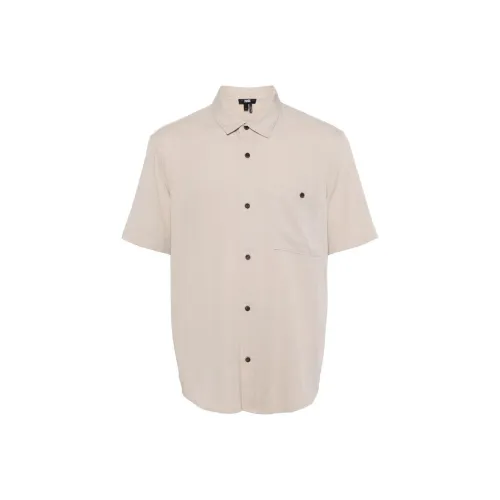 PAIGE Бежево-желтые мужские рубашки