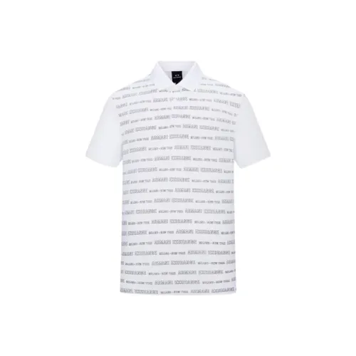 ARMANI EXCHANGEAE Мужское Поло Белое