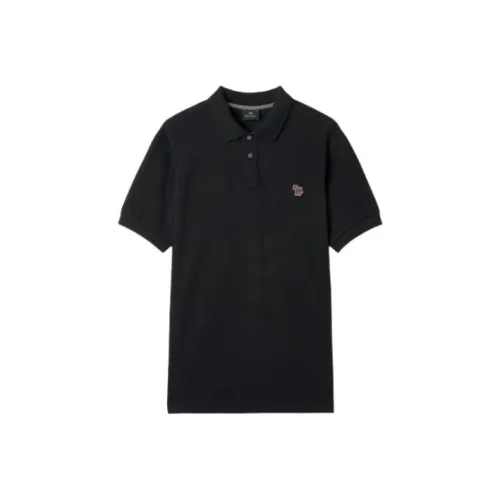 Paul Smith Мужская черная поло