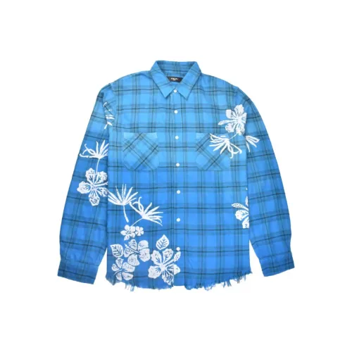 AMIRI Мужские Синие Рубашки