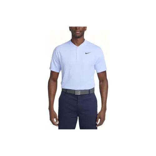 nike Dri Fit Victory Polo Мужской Небесно-Синий