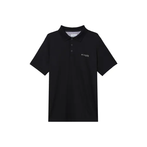 Коллаборация Columbia Leisure Collection Мужская Поло Черная
