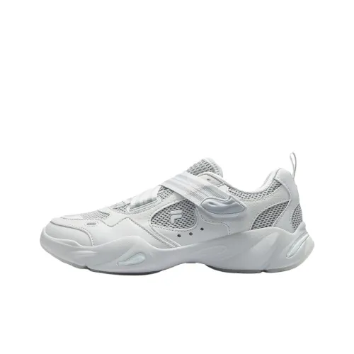 FILA FUSION EVA SLIM Waterdrop Shoes Дышащий Низкий Топ Повседневная Обувь Женская Серый Синий