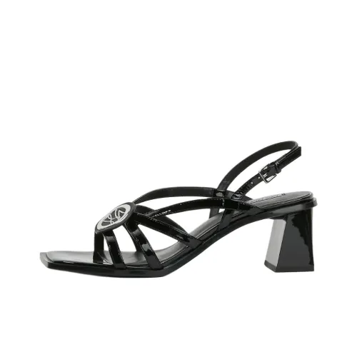 Karl Lagerfeld Bekki One Ремешок Сандалии 5,5 см Женские Черные