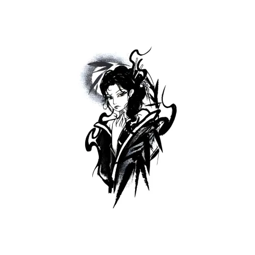 ZAIBIAN Бамбук Maiden Травяной Наклейка для Татуировки