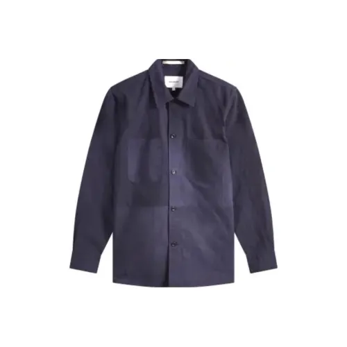 NORSE PROJECTS Рубашка Мужская Глубокое море Синий