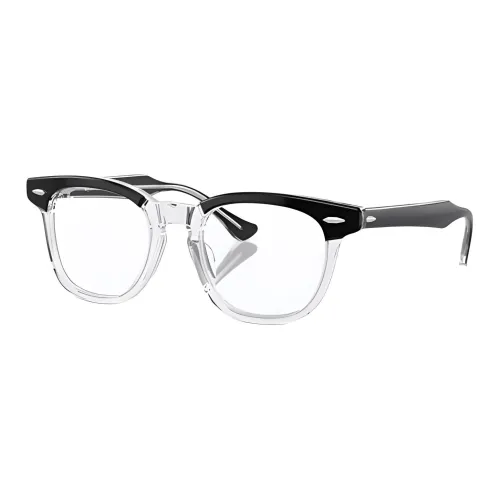 RayBan Пластиковая оправа Нерегулярная форма Оправа для очков Детская Черная