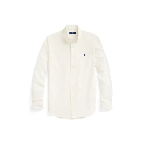 Polo Ralph Lauren FW23 Рубашка Мужская Белая