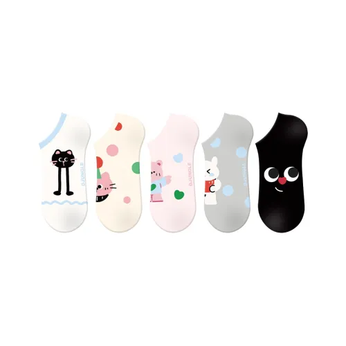 DJUNGLE No Show Носки Унисекс 5 пар