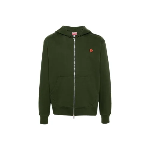 KENZO SS24 Свитшот Мужской Оливково-зеленый