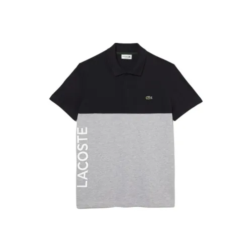 LACOSTE Мужская черная поло