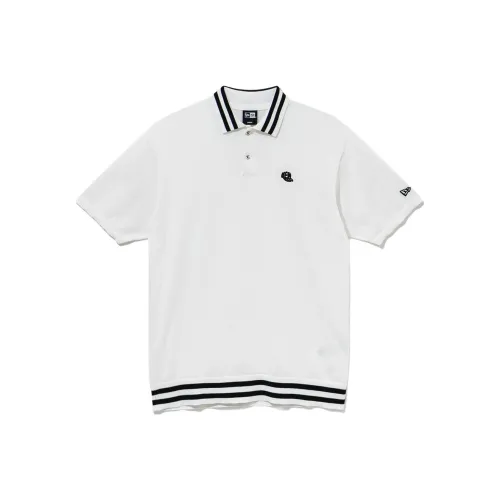New Era Белая Мужская Поло