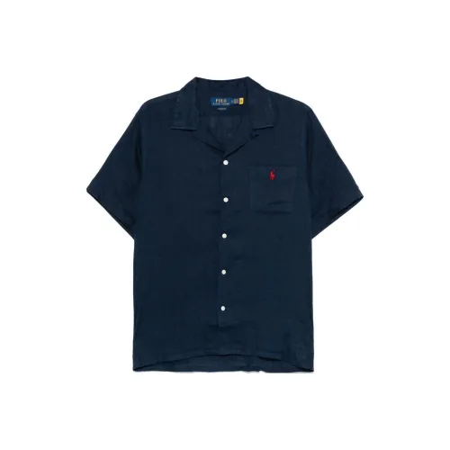 Polo Ralph Lauren SS25 Рубашка Мужская Синяя