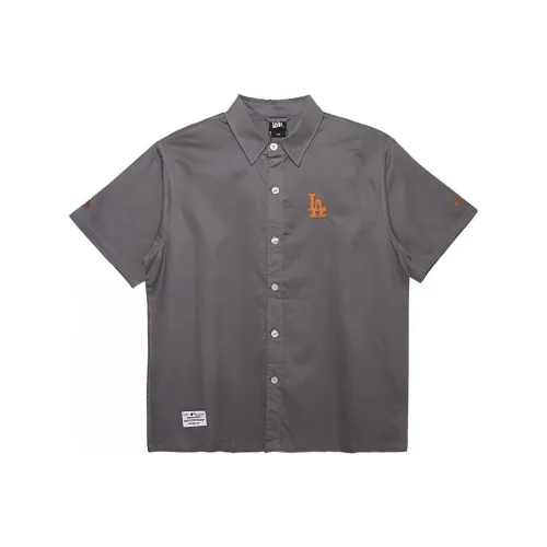 New Era Серые Мужские Рубашки