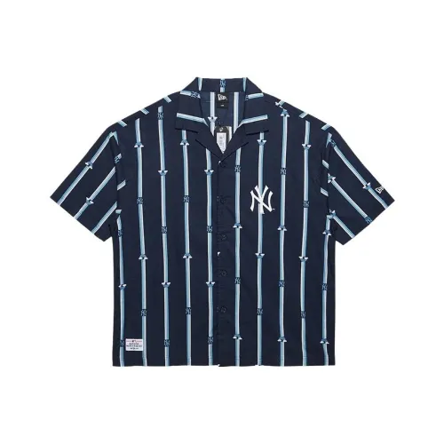 New Era Темно-синие мужские рубашки